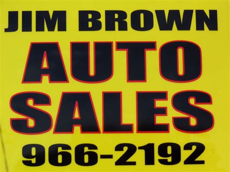 jim brown auto sales.